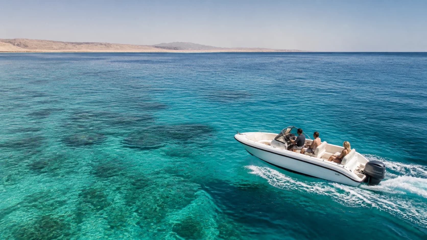 Private Red Sea speedboat journey